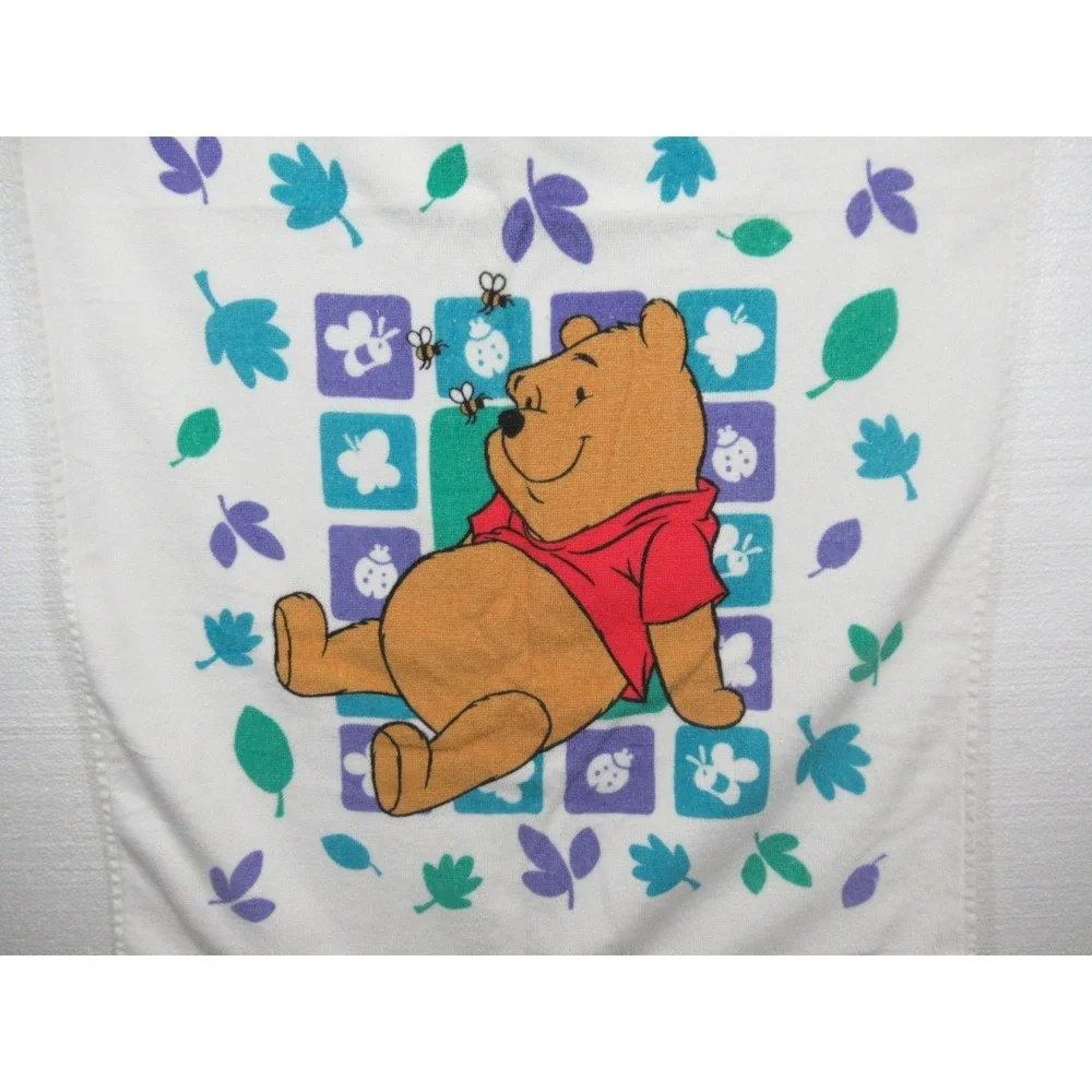 Vintage 90s Disney Winnie The Pooh Bath Towel 22x42 Franco Cotton